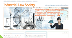 Desktop Screenshot of industriallawsociety.org.uk